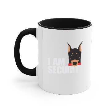 Discover I am security 3D Accent Mugs