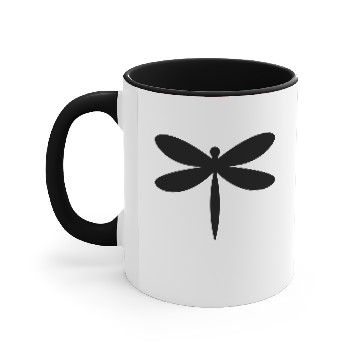 Discover Dragonfly insect gift idea Accent Mugs