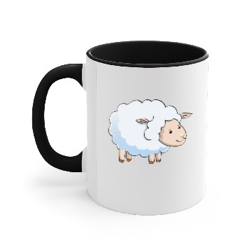 Discover lamb comic draw Accent Mugs