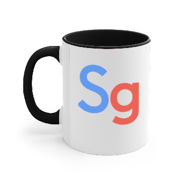 Discover Google logo Accent Mugs