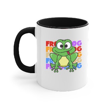 Discover Vintage Retro Pop Art Style Frog Toad Animals Accent Mugs