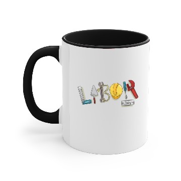 Discover Labor Day Accent Mugs