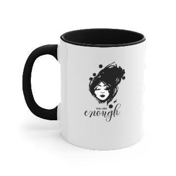 Discover you are enough Accent Mugs