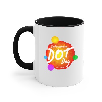 Discover INTERNATIONAL DOT DAY | SEPT. 2018 Accent Mugs