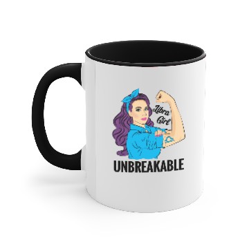 Discover Zodiac Libra Girl Unbreakable Accent Mugs