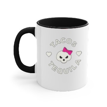Discover Sugar Skull Tacos Tequila Accent Mugs