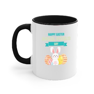 Discover Funny Easter - April Fool's Day - Religious Humor Accent Mugs