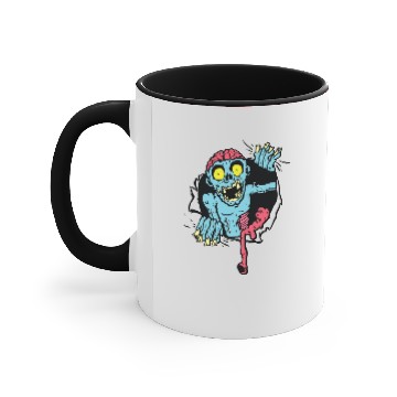 Discover Zombies Are Coming Accent Mugs Design Funny Accent Mugs Accent Mugs