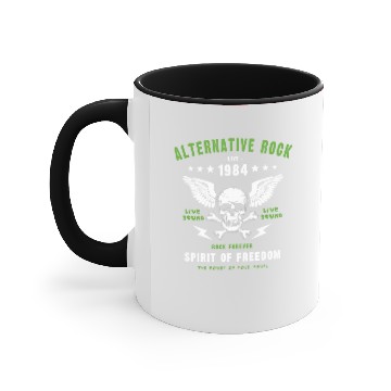 Discover ALTERNATIVE ROCK Accent Mugs