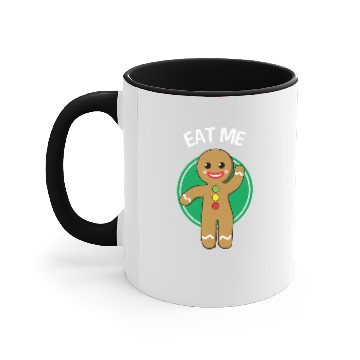Discover Gingerbread man cookie pastry gift Accent Mugs