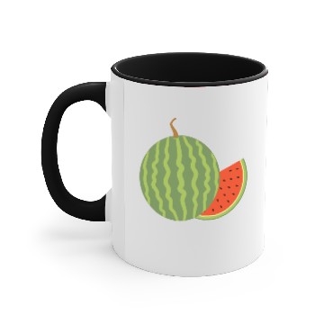 Discover melon gift delicious sweet watermelon Accent Mugs