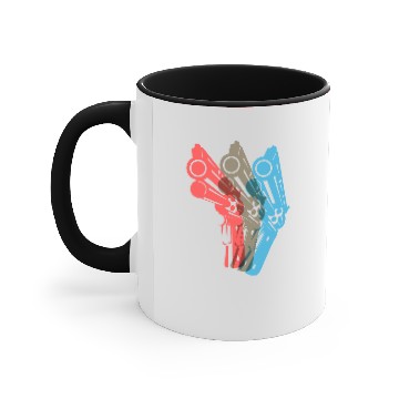 Discover THE 3 REVOLVER COLTS Accent Mugs
