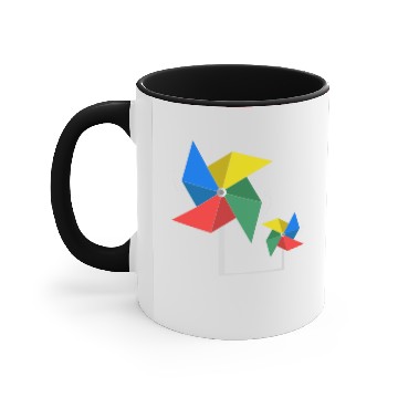 Discover Origami Windmill Crystal Folding Paper Crafting Accent Mugs