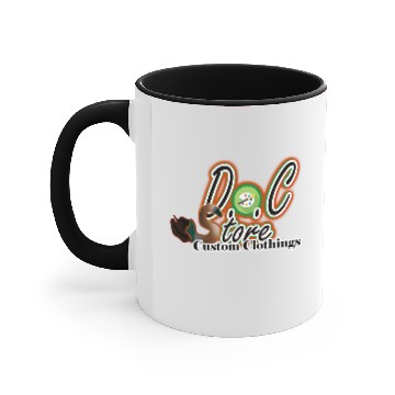 Discover D.o.C Store Company Logo _ Free Accent Mugs