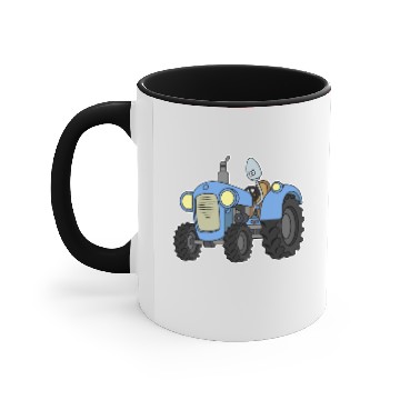 Discover Tractor Accent Mugs - Agriculture - tadpole