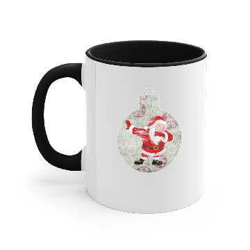 Discover Dabbing Santa Claus Accent Mugs