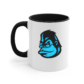 Discover king kong in the mirror Accent Mugs