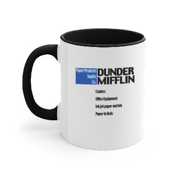Discover Dunder Mifflin Accent Mugs