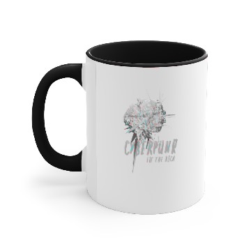 Discover Cyberpunk Accent Mugs