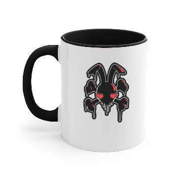 Discover Rabbit Skull Accent Mugs