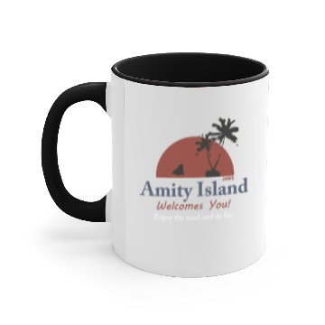 Discover Jaws Amity Island Accent Mugs