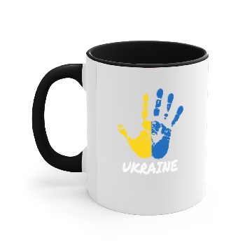 Discover Ukraine Accent Mugs
