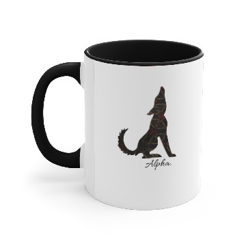 Discover Alpha wolf Accent Mugs