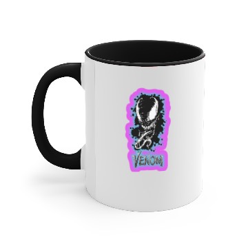 Discover Venom will Back Accent Mugs