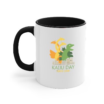 Discover Kaiju Day Accent Mugs