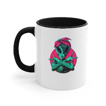 Discover alien gangster Accent Mugs
