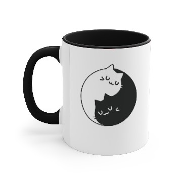 Discover Ying Yang Accent Mugs
