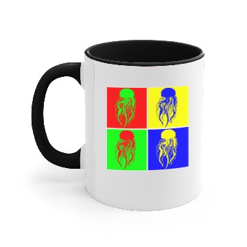 Discover Jellyfish Creature Accent Mugs