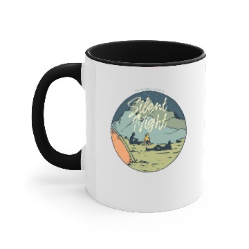 Discover Silent Night Accent Mugs
