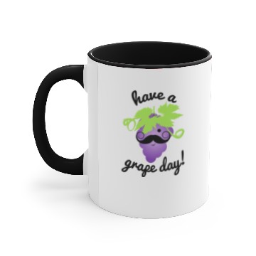 Discover Have a Grape Day! Accent Mugs