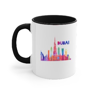 Discover Dubai Accent Mugs