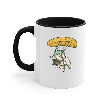 Discover Skydiving Parachute Gift Jump Sky Accent Mugs
