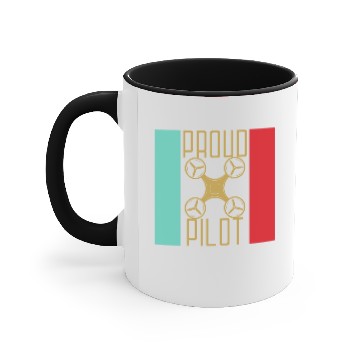 Discover Drone Propeller Pilot Gift Hexicopter Accent Mugs