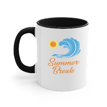 Discover holidays - summer break - Accent Mugs