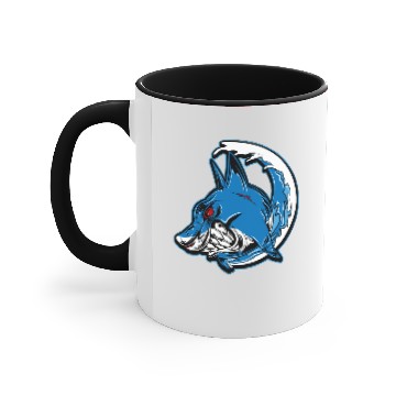 Discover Shark Wolverine Accent Mugs