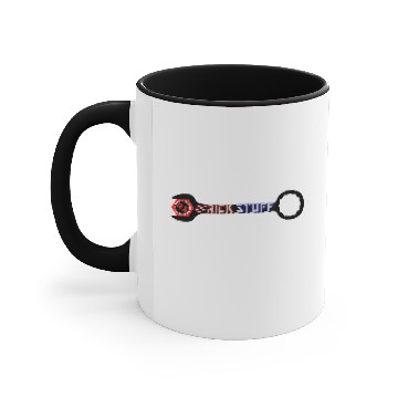 Discover RickStuff Wrench YouTube Channel Logo Accent Mugs