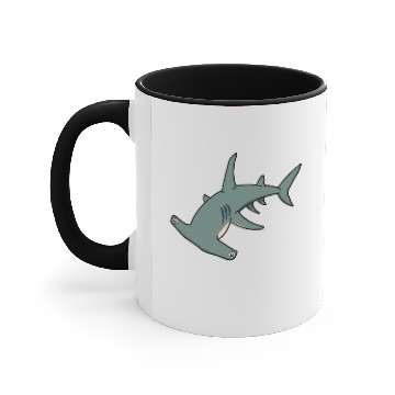 Discover Hammerhead Shark Accent Mugs For Ocean Predator Lovers