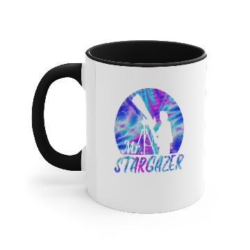 Discover Astronomy telescope universe Accent Mugs