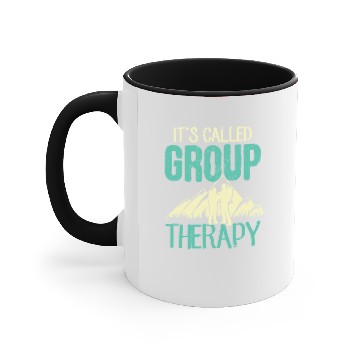 Discover Hiking Group Therapy Accent Mugs
