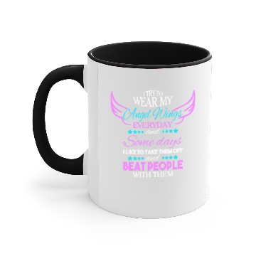 Discover Angel Wings Accent Mugs
