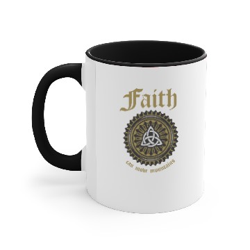 Discover Faith Can Move Mountains Accent Mugs