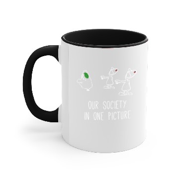 Discover Society Individual Tolerance Clever Smart Accent Mugs