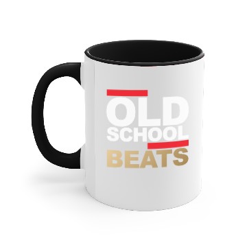 Discover Old School Beats Accent Mugs