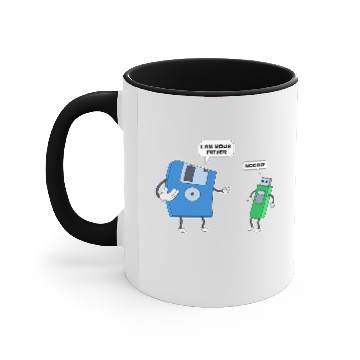 Discover Computer Engineering Father & Son Floppy Disk Gift Accent Mugs