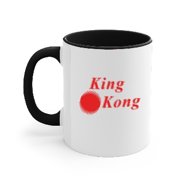 Discover king kong Accent Mugs
