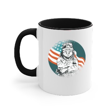 Discover American Pilot Cat Accent Mugs